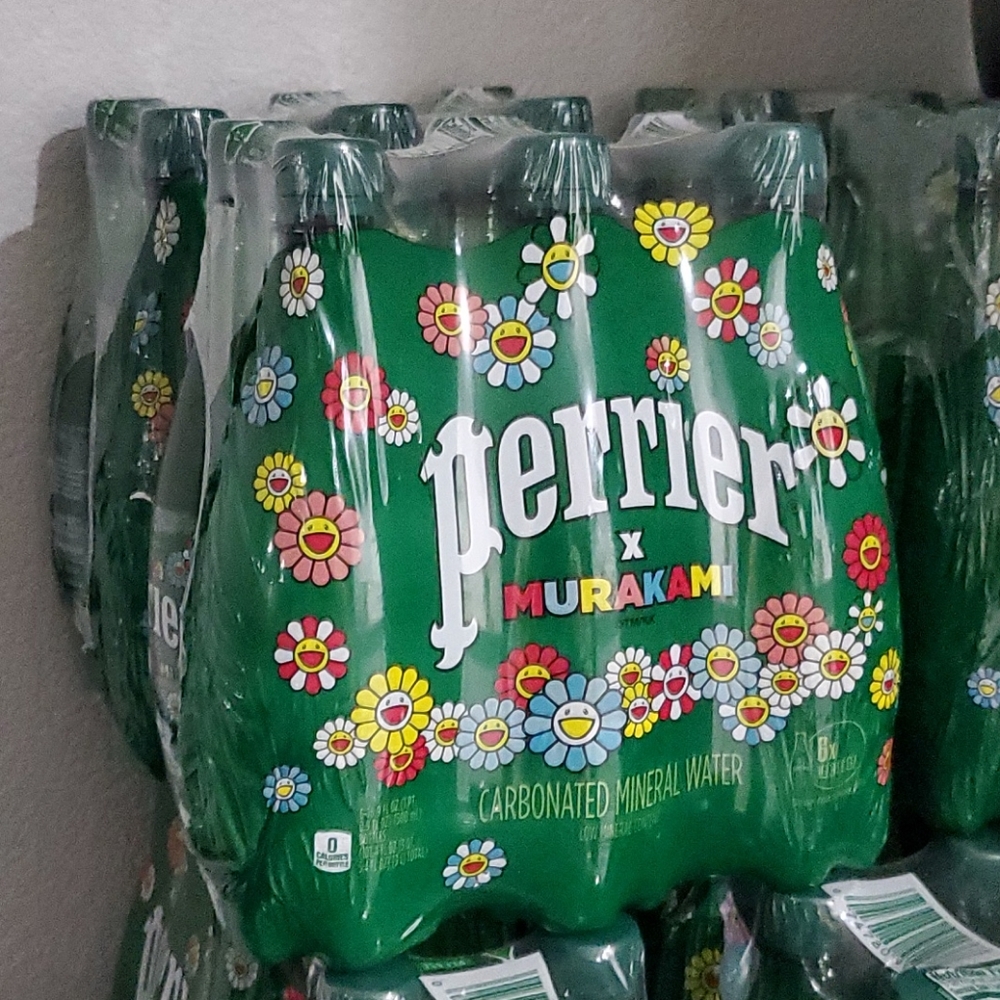 Takashi murakami perrier 6 pack
